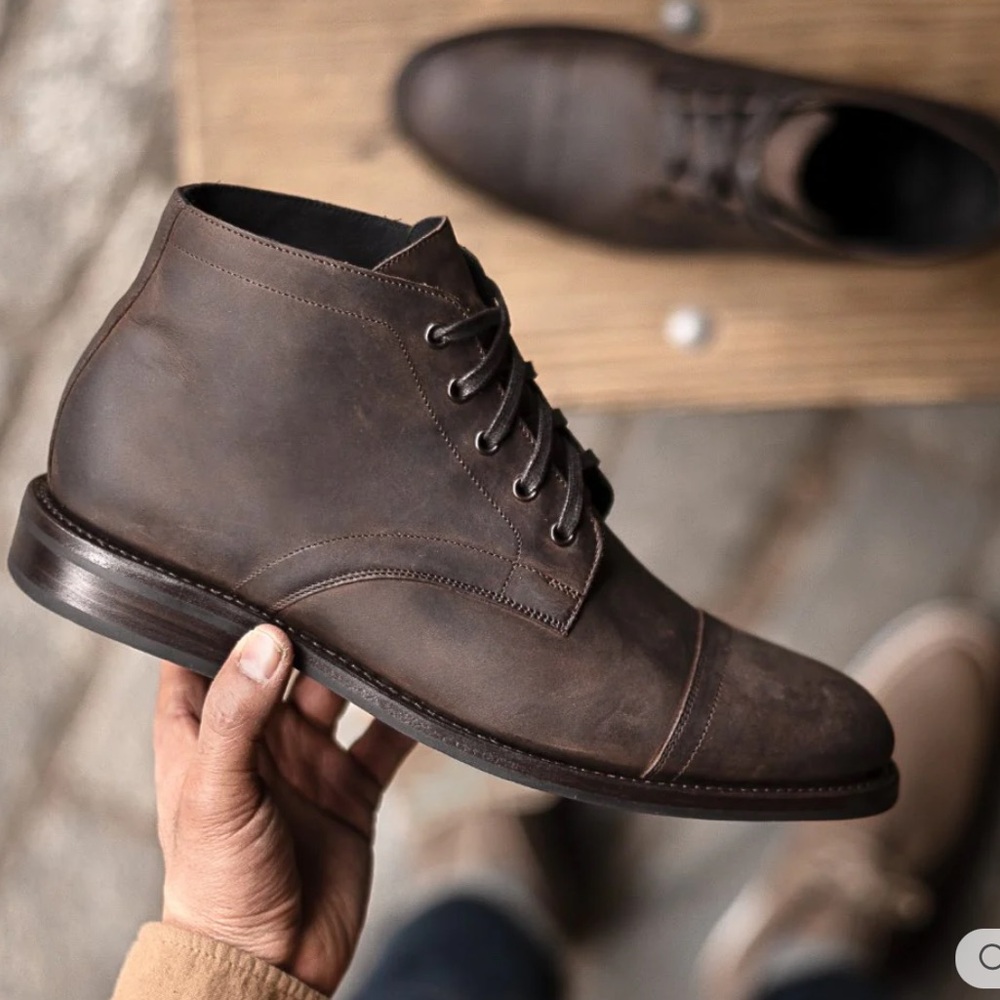 Thursday Boot Company - Men's Cadet Cap Toe Boot - Tobacco